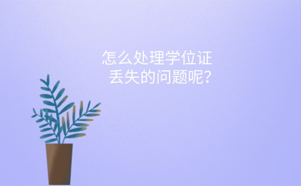 学位证丢了办一个假的能分辨吗？