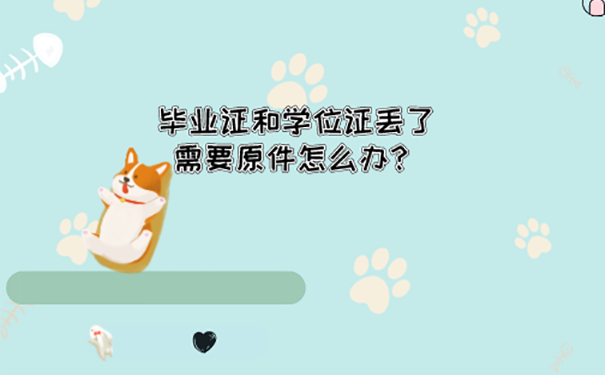 师范生的毕业证跟学位证都丢了怎么入职？